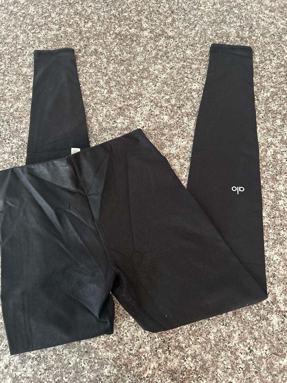 Alo Yoga Black High-Waist Leggings, XXS